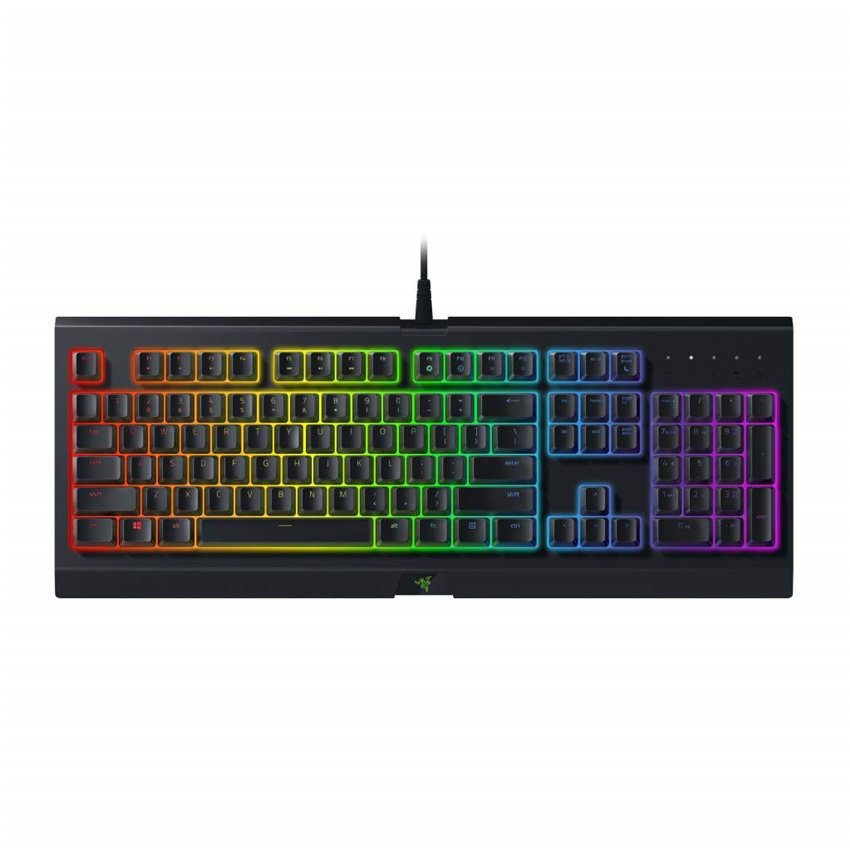 Razer Cynosa Chroma Gaming Keyboard: 168 Individually Backlit RGB Keys - Spill-Resistant Design - Programmable Macro Functionality - Quiet & Cushioned